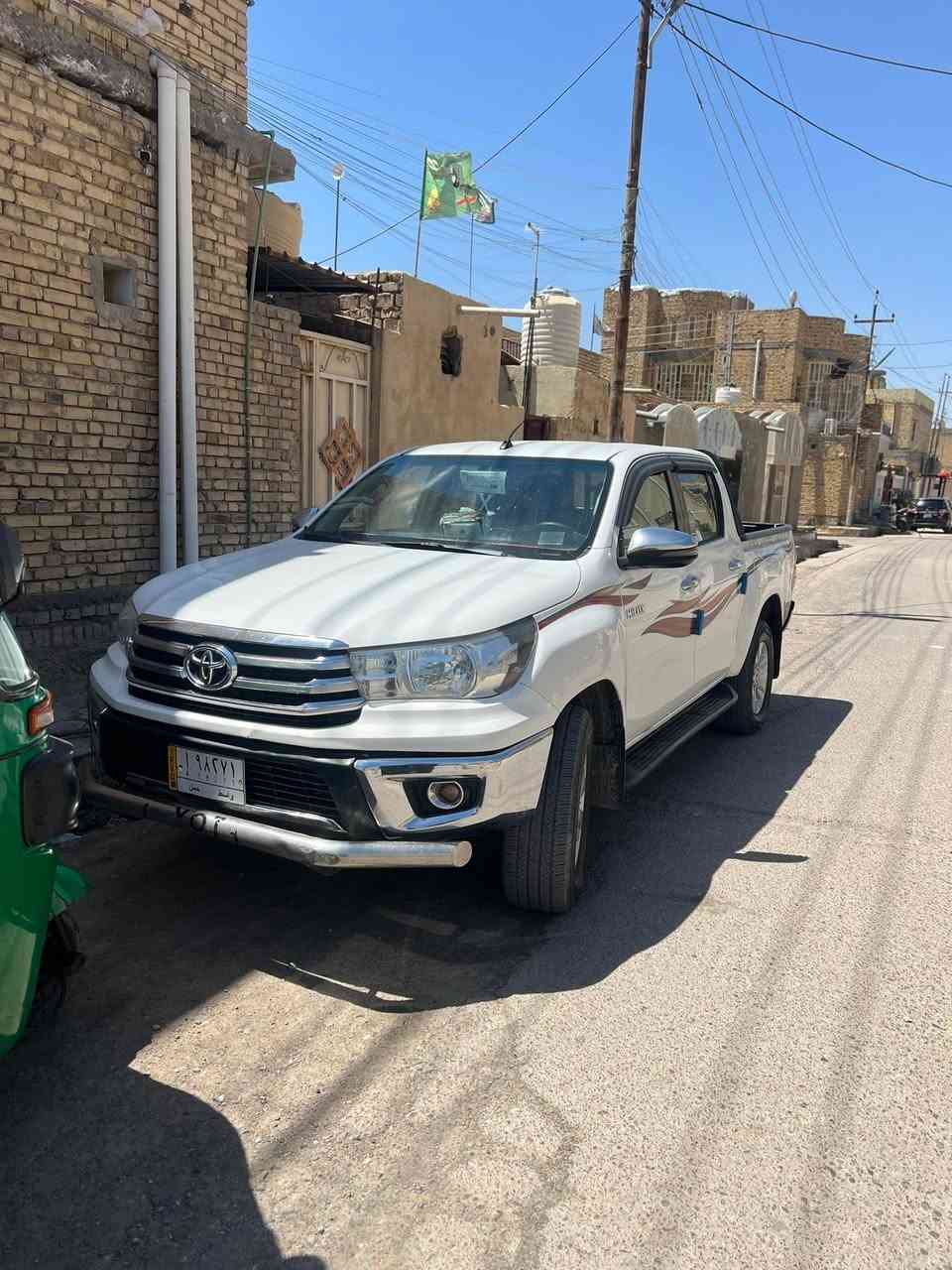 سلام عليكم بيكم هايلوكس مديل ٢٠١٨ مكفوله ماعده رصعات قليله قليله السعر ٢٥٠ مكان ناصريه ***********
