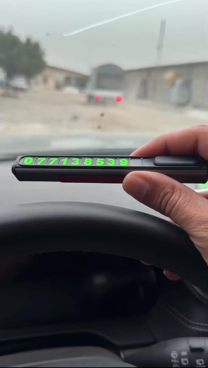 ستاند رقم سيارة

يُستخدم لعرض رقم الهاتف داخل السيارة بطريقة أنيقة وسهلة، ليتمكن الآخرون من التواصل معك في حال الحاجة (مثل عند الوقوف في أماكن مزدحمة أو طارئة).
السعر 15 الف مع التوصيل


**إذا كنت صاحب هذا الإعلان وتريد حذفه لأي سبب، رجاءا أرسل رسالة إلى الدعم الفني**