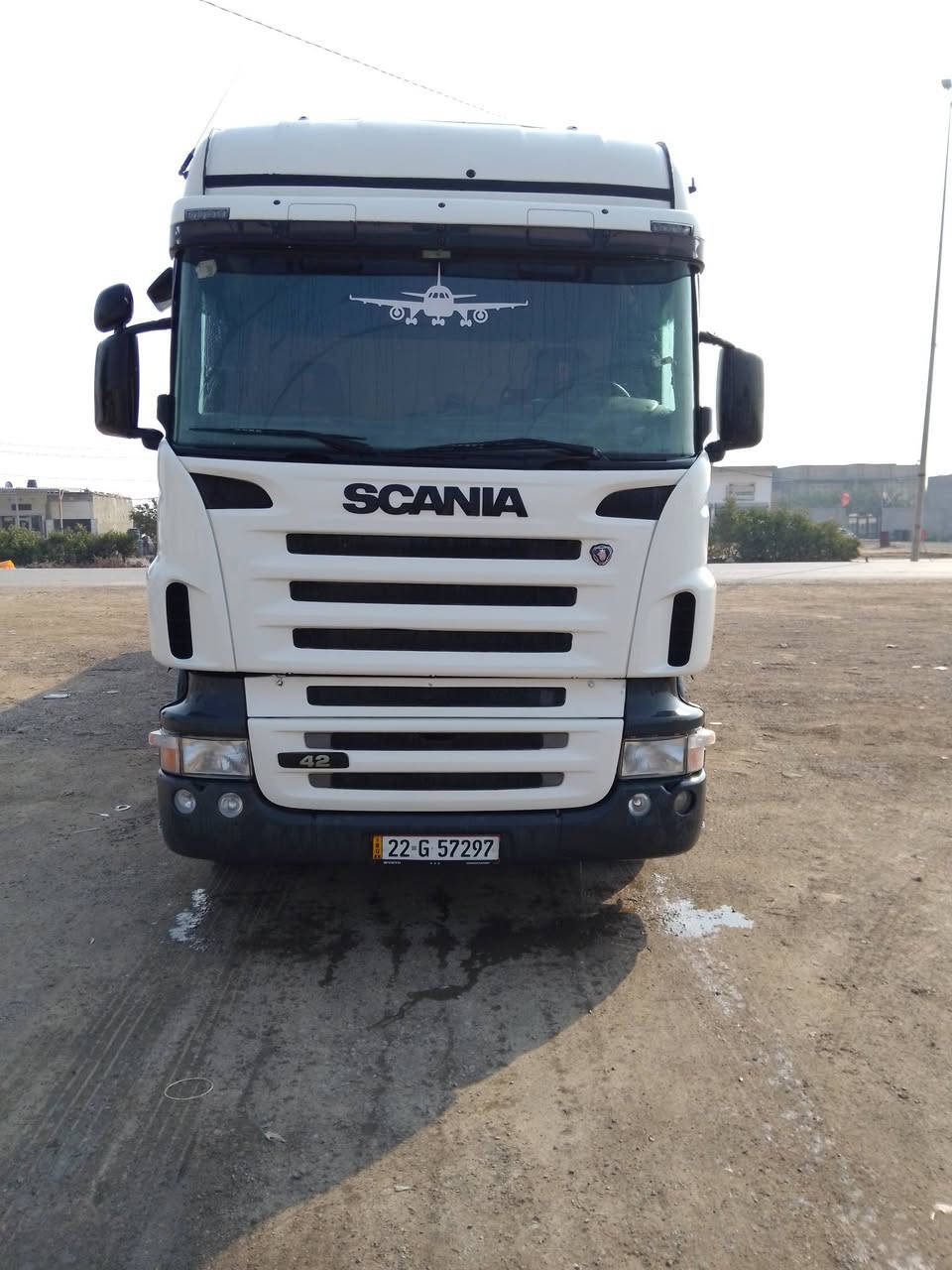 سكانيا اللبيع موديل 2006جاهزه رقم وسنويه جديدة بسمنه العنوان واسط النعمانية للاستفسار على الرقم ***********//***********
