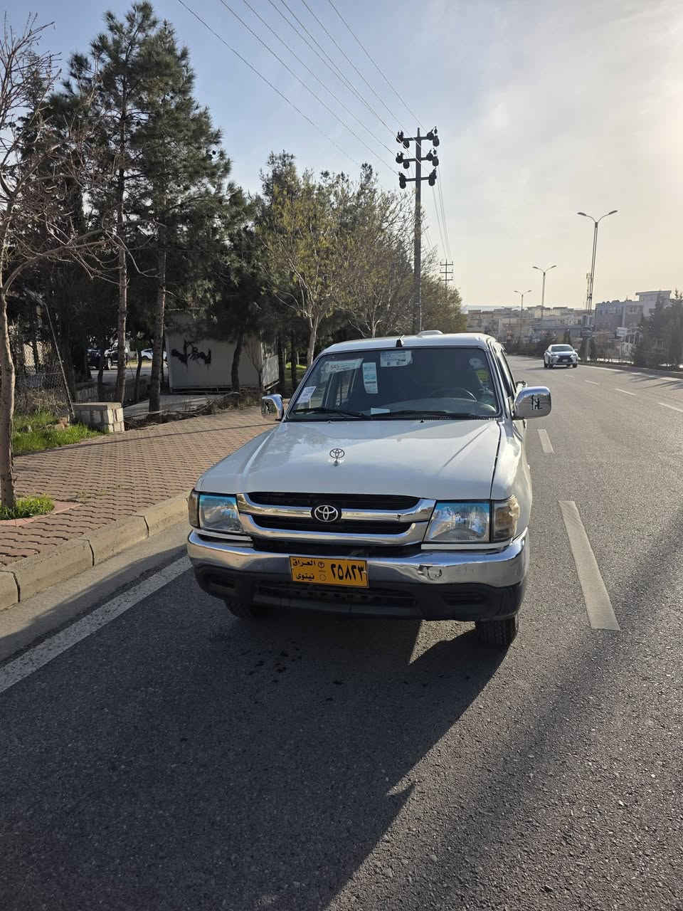 پیکاب دیر 2006 بخ ئاڕم و سەنەوی هەیە گێرو مەکینەو ئەکسەلی بەشەرت ڕادێتر و پاتری و کارەبای تازەیە چوار تایەی تازەی هەیە نۆزڵ و ملە بەخ تاقم پلاک تێست کراوە تازە زۆر پاک و تازەیە بەشەرت  نرخی 41 گەڵا  ***********
