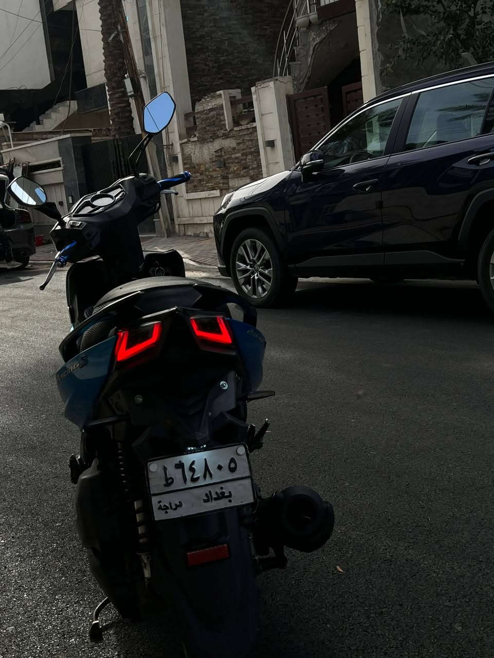 السلام عليكم كامكو رايسنك اس مديل ١٧ محرك ١٥٠ الدراجه رقم بعداد تحويل ثاني يوم الشعر ٢٠ ورقه او بيها مجال بصيط المكان الكاضميه شارع ستين  رقم الهاتف ***********
