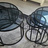 اربيل • طاولات ٥ قطع • شبه جديد