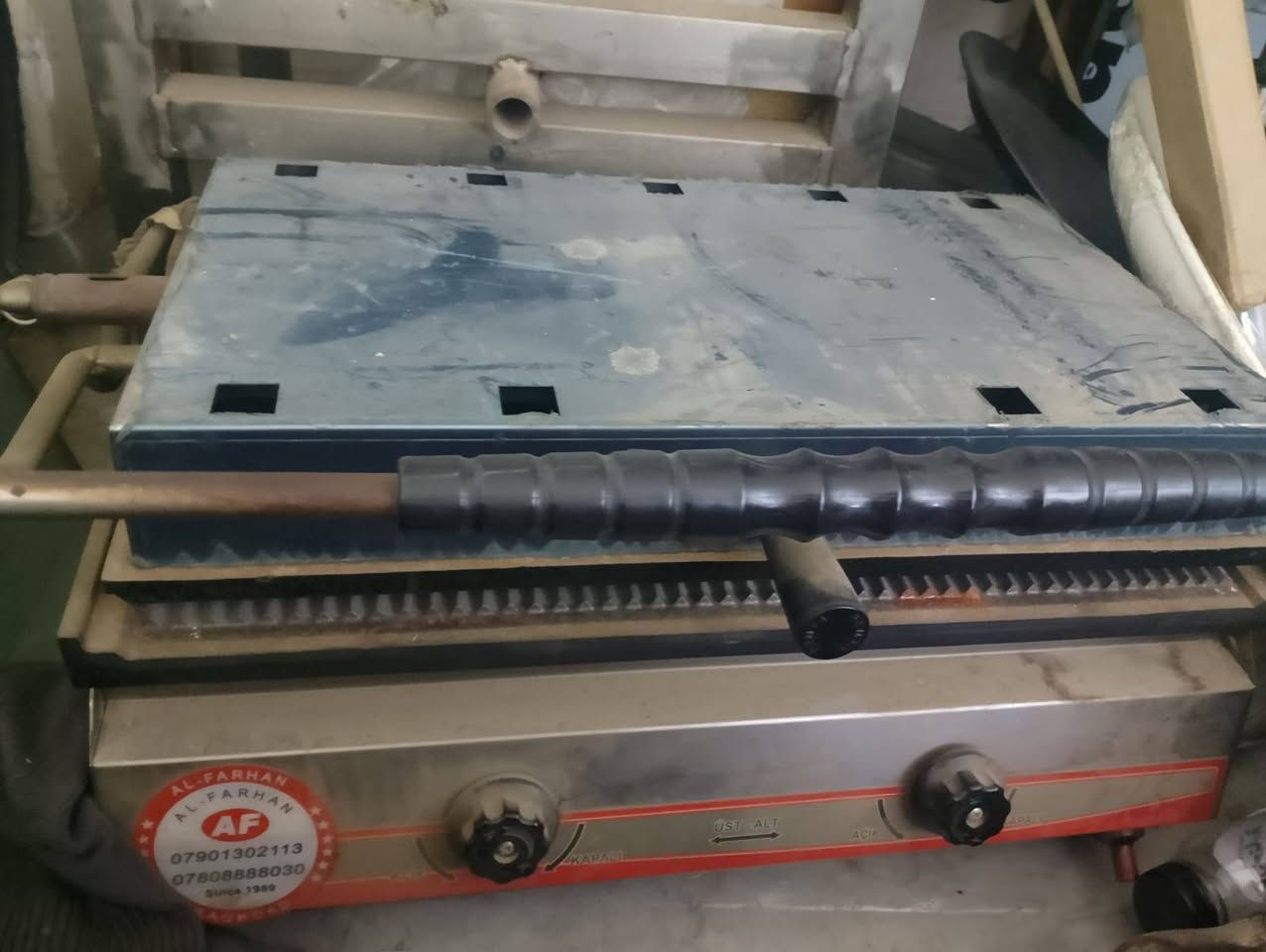 كابسه صاج جديده ممشتغله ابد  القياس 50 في 30
السعر 125
العنوان حي القاهره
***********
