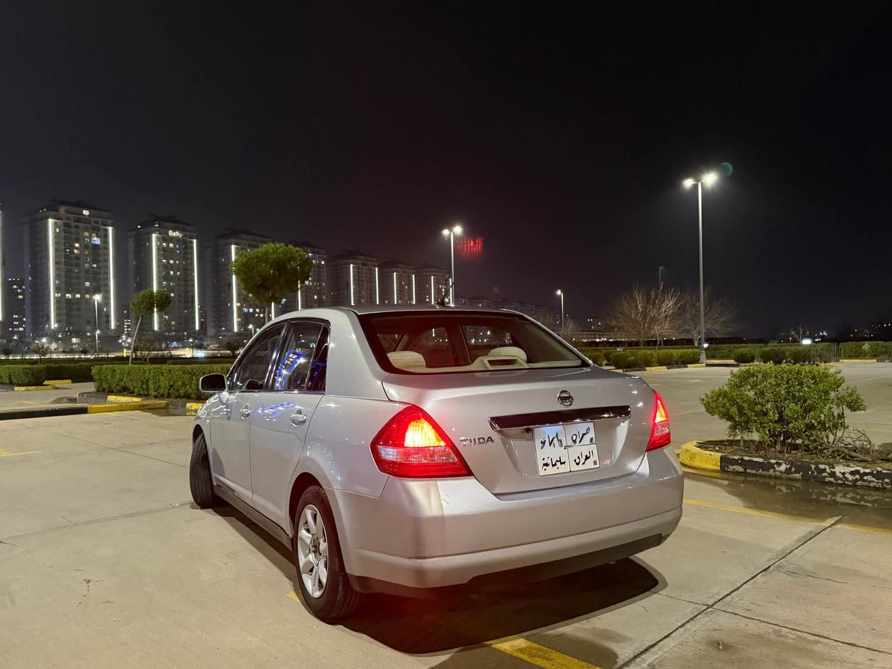 نیسان تیدا 2009 بێ بۆیاخ بێ سارد دووپارچە گۆراوە بە بیلاد 140km ڕۆشتووە 
***********0 / *********** السليمانية, العراق
