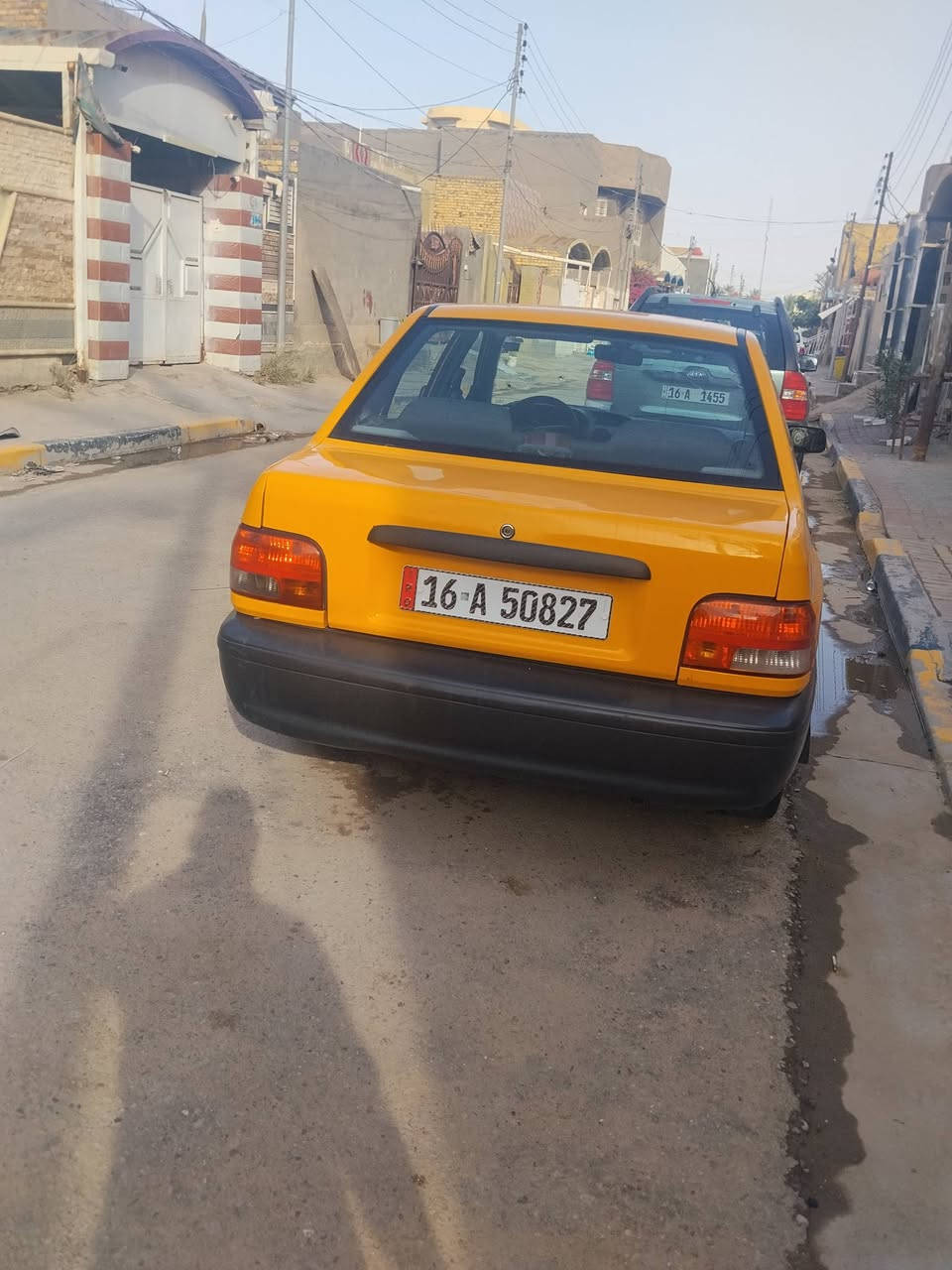 سايبه للبيع موديل24 غاز بانزين قادسيه. مالكهه بالديوانيه كفاله عامه
السياره جاهزه من كلشي. كير مكينه تبريد حداديه جديده ماعايزه كلشي 
بيهه ذني الدحجات موضحات بالصور فقط من الخارج 
معروضهه ب65 وبيهه مجال لشراي ***********
