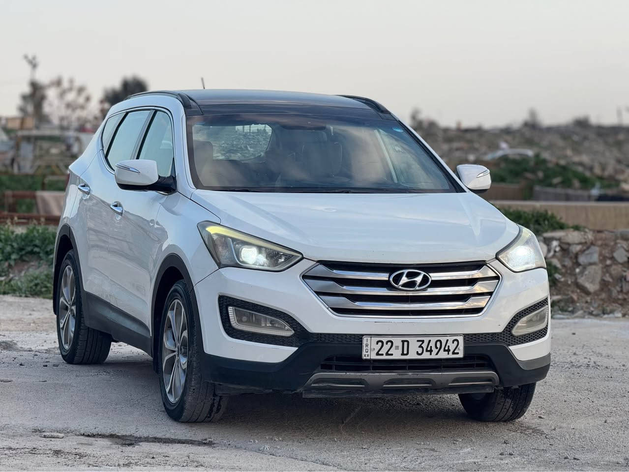 سلام عليك 
هونداي سنتافي ٢٠١٣ وارد خليجي 
سيارة شريكة اربيل ٣ سويج بيلاد 
سيارة فول مواصفات واحد علي واحد 
بانوراما كشين جلد و كهرباء تريبد مركزي بصمة فول فول 
٦ سلندر. فورويل 
١٥٠ كم ماشي سيارة 
رقم سنوية كل جديد 
سيارة جاهيزة كفالة 
سيارة بدون صبغ 
شبر جاملغ خلفي رصعات  
كيرمحرك تاخم تيارات كل جديد 
٥ ورقة غرامة نزل سعر 
سيارة مكان اربيل 
رقم موبايل :*********** 
عندي فايبر واتساب 
سعر :١٥٧ شوية مجال سيارة كلش رخيص 

هۆندا سنتافی مۆدیل ٢٠١٣ خەلیجی 
سیارە فول فول مواسفاتە 
شریکە هەولێرە ٣ سویچە 
کۆتا مواسفاتی سنتافیە 
پانۆراما
کوشین جلد کارەبا
کوشین سارد و گەرم
داخل زەرد 
بەسمە 
تبرید مرکزی 
سوکان ڤۆلیۆم 
شەش پستنە سەیارەکە 
دەبڵ اکسلە 
پەردەیە سەیارەکە 
فول فول 
بئ بۆیاخە 
یەک بست جاملخی دواوە کارتیک هەیە باقی نیەتی 
بئ لیدران و بئ ئیرباگ 
١٥٠ هەزار کیلۆمەتر رۆشتیە 
رەقەمو سەنەوی هەموو تازەیە 
٥ وەرەقە غرامەیی لەسەرە دەگەرینمەوە 
گیرومەکینە هەمووگیانی بەشەرتە 
لەهەوليرە سەیارەکە 
ژمارە مۆبایل :*********** 
ڤایبەرو واتساپی لەسەرە
نرخی :١٥٧ مجالیکی کەم 
گۆرینەوە دەکەم بەشتیک بەدڵم بی أربيل, العراق
