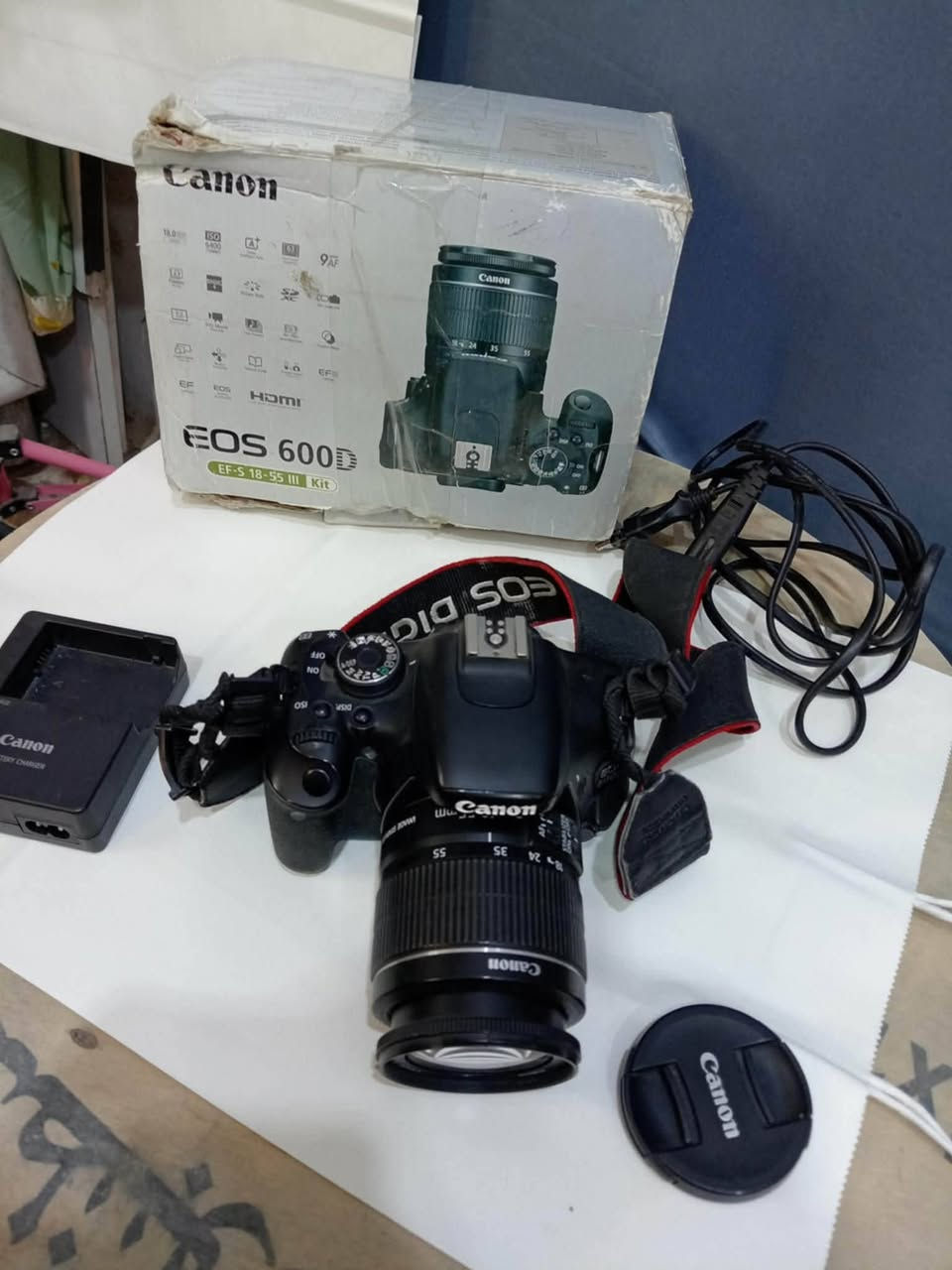 كامره كانون D600 شاشه قلاب  نضافه كدام عينك وانضف بعد
قات عدسه 55mm_18
عدسه رياضي 70.300
شاحنه وبطاريه الاصليات
كيبل نقل الصور
بسعر جدا مناسب 300 الف
مكاني الكوت توصيل ماعندي تجي تفحص وتتاكد وبلعافيه


**إذا كنت صاحب هذا الإعلان وتريد حذفه لأي سبب، رجاءا أرسل رسالة إلى الدعم الفني**