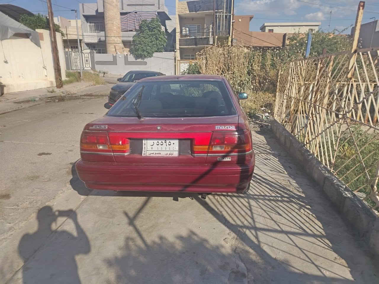 مازدا ٦٢٦
مابيها صبغ بس جاملغ تبديل بوند
سيارة مرتبا وماناقصها شي
شاشه ودوشمه جديدة
ويارمنيه كلها شغاله
*********** موصل, نينوى
