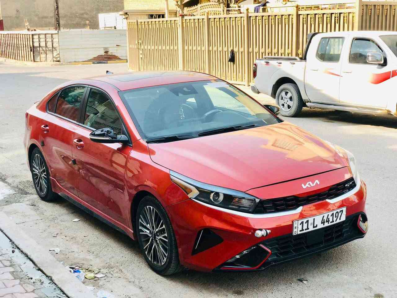 سلام عليكم 
‏للبيع نوع المركبة:: كيا فورتي ...معوقين بأسمي____جي تي لاين  1/1
‏مديل :2022
‏اللون: مشمشي
رقم بغداد 
‏ السيارة ماشية :46 
‏########الضرر### ❤️بنيد مبدل بدون ايرباك  مع بارد جاملق خفيف ❤️
وبعض الملاحضات البسيطة
‏السيارة  مواصفات متخلص 
‏🚨المواصفات 🚨
‏1-فتحة سقف
‏2- بصمة أبواب 
‏3-بصمة تشغيل 
‏4-تشغيل عن بعد 
‏5-نضام ترحيب  عند الاقتراب 
‏6-فتح الجنطة عند الاقتراب 
‏7-كشنات جلد بلادي +شعار جيتي
‏8- تدفئة سترين 
‏9-كشن السائق كهرباء
‏10-هند بريك  بصمة 
‏11-نضام اوتو هولد 
‏12-شاشة كبيرة 
‏13-ستيرن حرف D
‏14-رادار امامي للتوقف الذاتي 
‏15-رادار خلفي للتوقف الذاتي 
‏16-رادار جانبي 
‏17-تحديد المسار للقيادة الذاتية 
‏18-كشافات زنون بلادي 
‏19-بك لايت لد 
‏20-لد نهاري  لايت 
‏21-ويل كل بلادي 
‏22-سبايدر بلادي 
‏23-ثلاث انضمة قيادة 
‏24- نقطة عمياء
‏السعر :145 وبيها مجال حق الجية 
‏مكان السيارة :بغداد شهداء العبيدي
‏***********
‏
