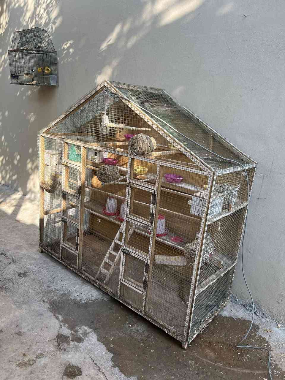 ئەم عەشیانە بۆ فرۆشتن 
موبەریدەی ئینێرجی عەسلی 2.5 بێعەیب 
قەفەز تەیر بەکاملی  160پانە165 بەرزە 60سم قوڵە
***********
