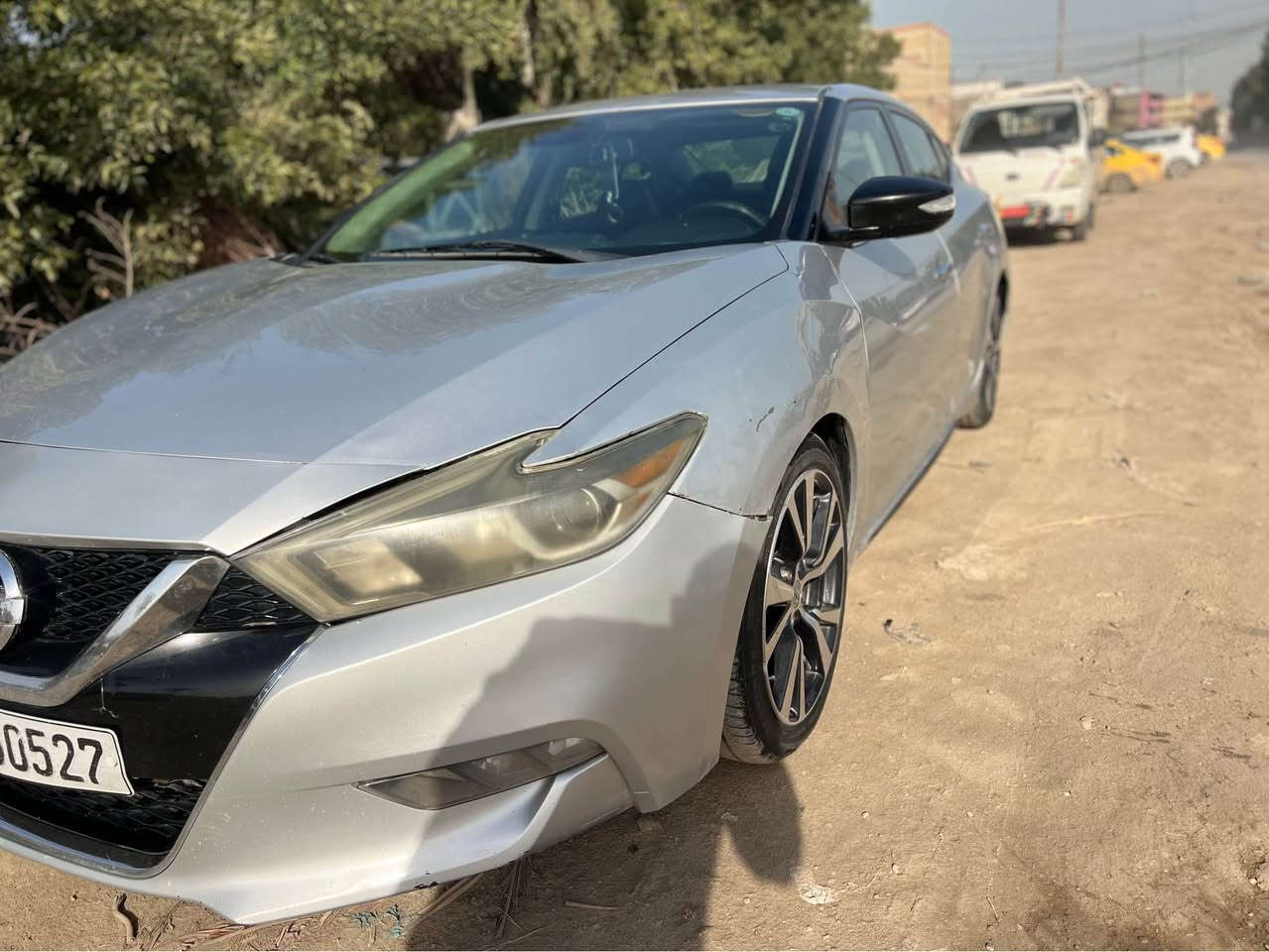 نسيان ماكسما 2017 sv 
السيارة بصمه 
كشن جلد كهربائي 
اشاير بالمري 
تبريد قطعتين 
محرك كير سليمات ١٠٠٪؜ 
الحادث خلفي 
السعر118 دولار وبيها مجال 
مكاني بابل الحلة 
*********** حلة, بابل
