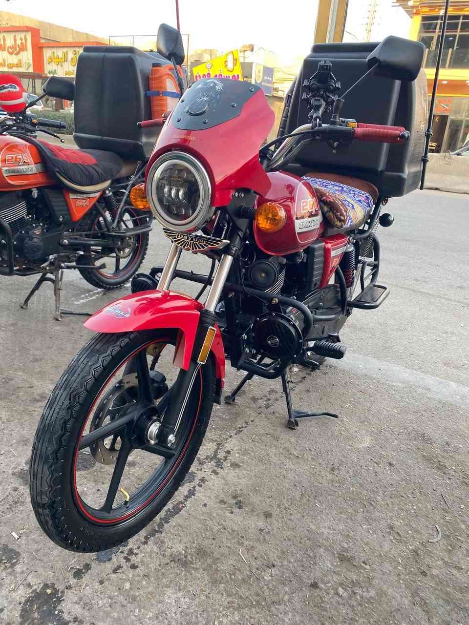 سلام عليكم دراجة دايون موديل 2024 رقم اربيل 
محرك حجم 200 محرك بلادي كهربائيات كلة شغالة
اي نقص مابية  / السعر مليونين و450
عنواني الانبار / فلوجة :رقم هاتف *********** 
واتس اب فقط
