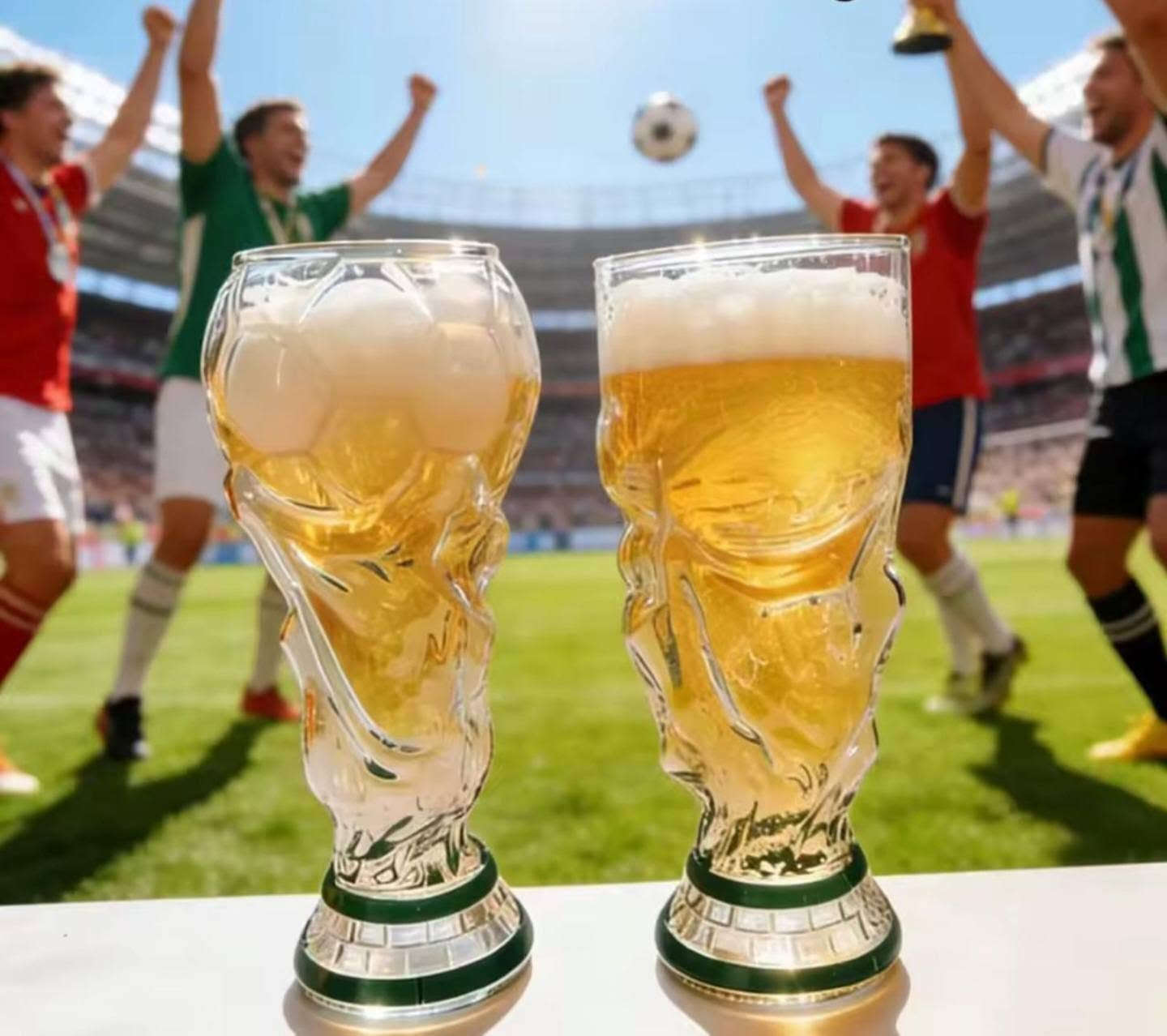 🏆 أجواء كأس العالم بدأت... وهل يوجد أفضل من تقديم المشروبات بجلاسات على شكل كأس العالم؟

اجذب الزبائن واصنع تجربة مختلفة خلال المباريات مع الجلاسات الأكثر طلباً هذا الموسم.

🔥 فرصة رائعة للمقاهي والمطاعم لزيادة المبيعات وإضافة لمسة مميزة لأجواء التشجيع.

للطلب:
***********
***********

#كأس_العالم #جلاسات_كأس_العالم #المباريات #تشجيع #موهيتو #عصائر #كافيهات #مطاعم #فنادق #تجهيزات_مطاعم #الكيلاني_لتجهيز_الفنادق_والمطاعم
