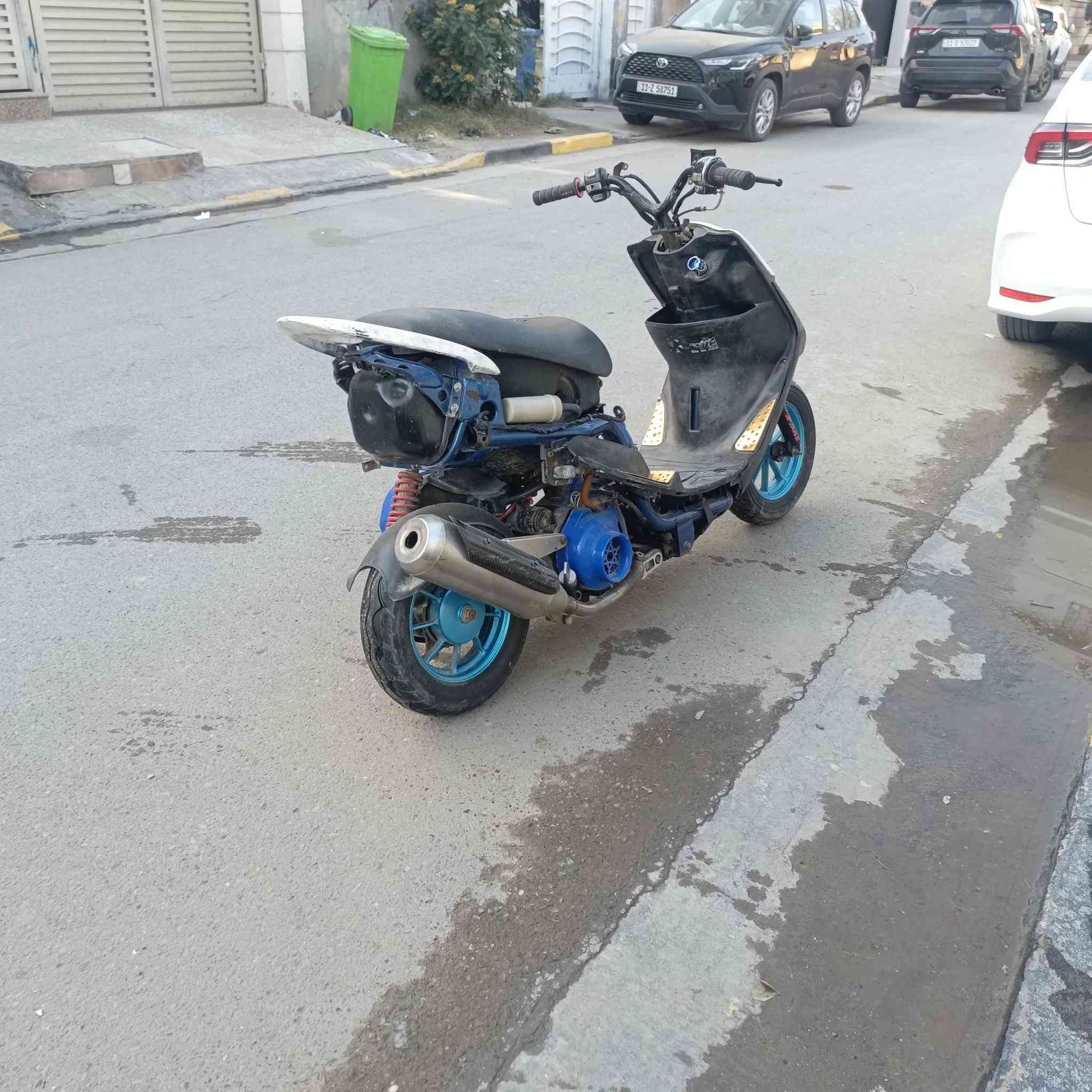 سلام عليكم دراجة ماكس عدلة للبيع كوم حديد مكاني بغداد السيدية السعر 250 رقم***********
