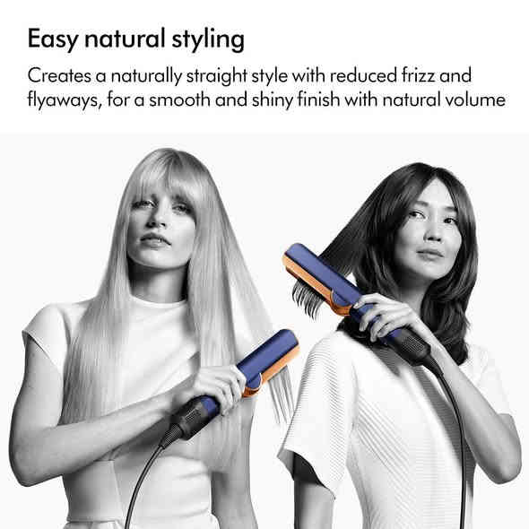 متوفر من امازون ماركة dyson الاصلية💐

مكواة فرد الشعر دايسون ايرستريت HT01 
 بقوة 1600 واط ، صناعة فيتنامية👍
لون(فضي)،

الخصائص 🥀🥀
✔️ تمليس الشعر من الرطب إلى الجاف بالهواء. 
صحة بدون ألواح تسخين. لا ضرر من الحرارة.¹
✔️ تدفق هواء قوي وموجه يُنعم الشعر ويُصففه.
✔️ يملس الشعر من الرطب إلى الجاف، مما يُبسط روتينك.
✔️ لمسة نهائية طبيعية وناعمة.
✔️ شاشة LCD.
✔️ جهد كهربي ٢٢٠-٢٤٠ فولت.
✔️ وضعا تصفيف الشعر "رطب وجاف".
وضعان (رطب، جاف) مع ٣ درجات حرارة (٨٠ درجة مئوية، ١١٠ درجة مئوية، و١٤٠ درجة مئوية)، و٣ سرعات لإعدادات الطاقة/الحرارة.
✔️ يُنظم درجة حرارة تدفق الهواء ١٦ مرة في الثانية.

جديدة لوك👍
🥀تابع الصفحة ليصلك كل جديد🥀

للاستفسار ومعرفة السعر المراسلة خاص او رقم واتساب
***********💐
