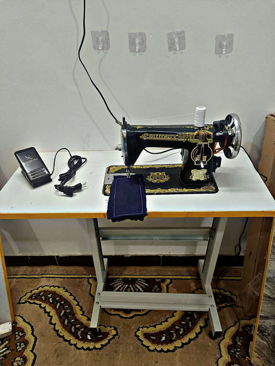 تتوفر مكائن خياطة ام الفراشة اصلي باب اول نضيف جدا خياطهه درجة أولى تخيط جميع أنواع الأقمشة كوباي فيزون........ الخ. 
مع هدية 

السعر     : 85 ألف مع الميز 
              60 ألف بدون ميز

يوجد توصيل لكل المحافظات 

للاستفسار والحجز  خاص او واتساب 

***********

https://wa.me/9647762422906
