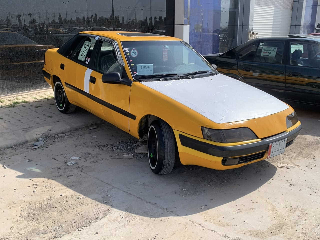 سلام و عليكم دايو اسبيرو موديل 1995سلايت 4جام كربهايات كل شغل مكينة و كير بشرط كهربايات كل شغل 
مكاني كركوك 
رقم تلفون *********** نفس رقم بي واتساب
