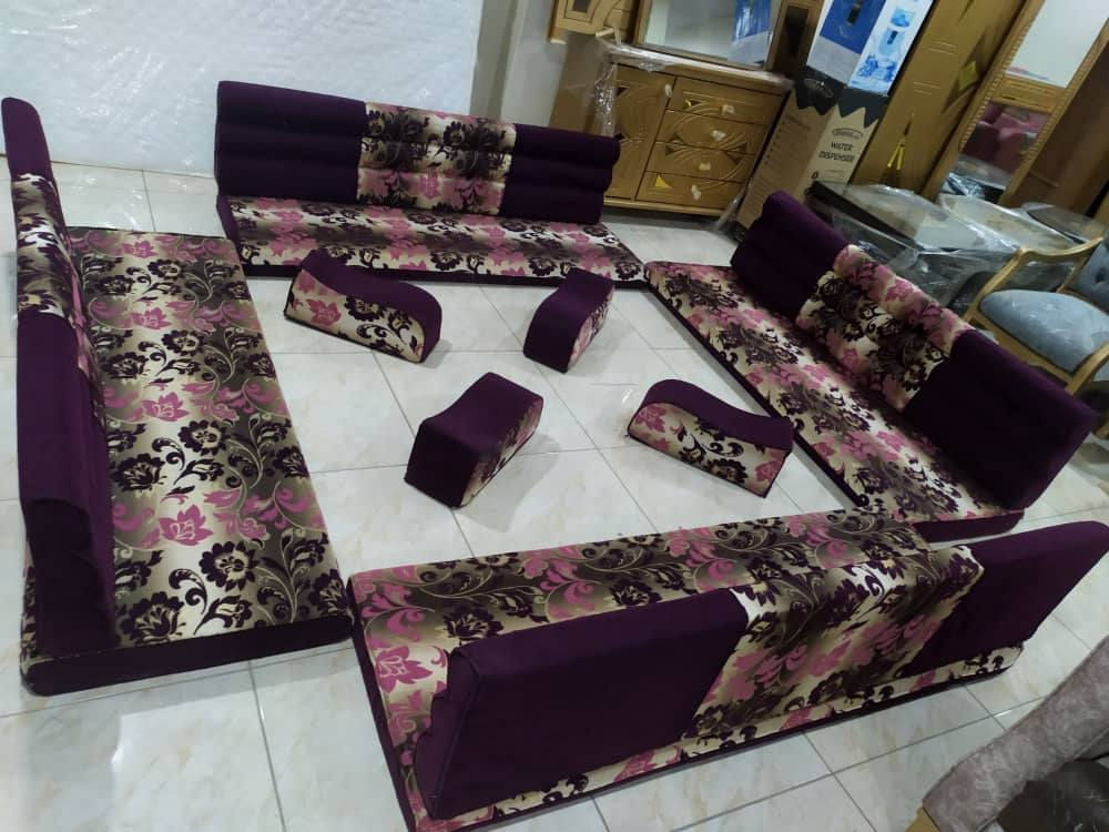 😍مد عربي 😍  
😎للبيوت الانيقة😎
يتألف من اربع اسفنجات _ضغط واربع مساند _ واربع ضهريات 👌
❤️ سوبر ١٢ ضغط ع اول مليونين و٢٠٠الف❤️
 😍سفنج سوبر تاني
طول الاسفنجة 180 عرض 62
وجه سحاب( شانيل  دبل مشرط مع كفالة حقيقية)


**إذا كنت صاحب هذا الإعلان وتريد حذفه لأي سبب، رجاءا أرسل رسالة إلى الدعم الفني**