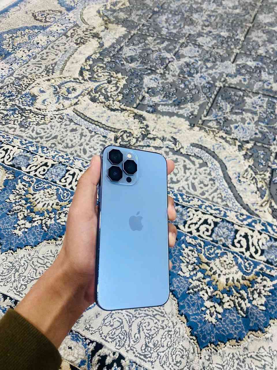 السلام عليكم
ايفون 13برو ماكس 

بطاريه 77 

ذاكره 256

جهاز ما مفتوح شرط نظافه فولل 

سعر 700 او بي مجال قليل
اتصال عل الرقم ***********
