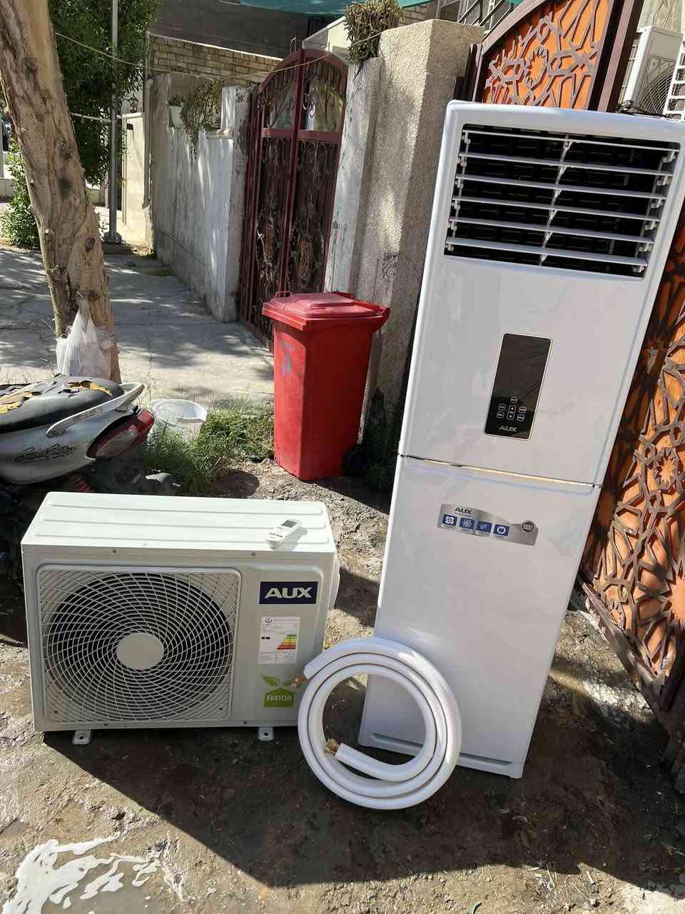 السلام وعليكم اخوان للبيع سبلت اواكس 2طن عامودي 
نضافه 95/100 تبريده ثلج ❄️☃️🧊+تدفئه ملغيه كامل مكمل جيب وشد بواري جدد ريمونت وايرات اخوان ملاحضه فقط ملغيه التدفئه اما باقي السبلت كله على وضع الشركه  الجهاز رديتراته صفر  غازه 410 
موديل السبلت2022 ماطوره T3 مغسول وجاهز 
غاز مقفول بي بعد معروف الاواكس    بتبريده ودفعه القوي جاهز بس عليك تشده 
السعر 525 وبي مجال بسيط 
شارع فلسطين ***********
