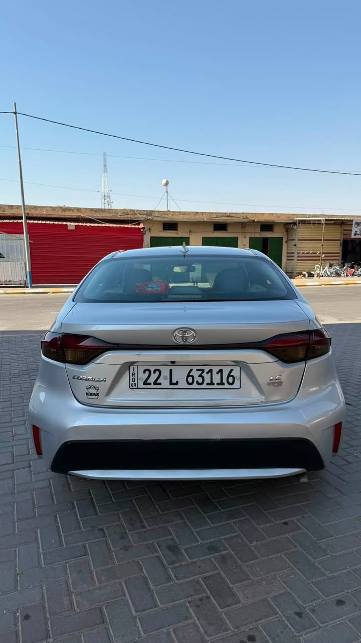 سلام عليكم للبيع فقط
‏Toyota Corolla 2021 LE (فئة LE). 

رقم اربيل انكليزي (تحويل ثاني يوم)

  صور الحادث مرفقة بالمنشور+ سونر

المواصفات :

 * نظام التحذير من مغادرة المسار

* مثبت سرعة متكيف (Radar Cruise Control)

* نظام تفادي الاصطدام

* كاميرا خلفية

* نظام الثبات الإلكتروني

* ⁠* شاشة معلومات + Apple CarPlay

* بلوتوث + USB

* 6 سماعات

* مكيف أوتوماتيك

* تحكم بالمقود

* زجاج كهربائي + قفل مركزي

* مصابيح LED

* مرايا جانبية كهربائية

*********************

مكانها تكريت 

ماشيه 122 الف 

السعر 147 وبي مجال جداً بسيط

للاستفسار واتساب : ***********
