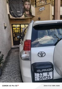 برادو 6 سلندر كويتي 2013فول فئه TX l شاشه  وكامره بلاد حساسات أمامي خل...