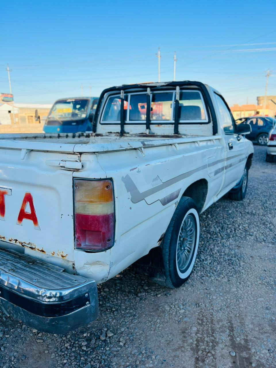 السلام عليكم
سيارة بيكم 1989 رقم صلاح الدين دولي سنوية لل 29 حار بارد محرك 4y سيارة جاهزة كير ومحرك شرط كهربائيات كلها شغالة صدر تايرات جدد السعر 40 ورقه للاستفسار الاتصال على الرقم التالي ***********
