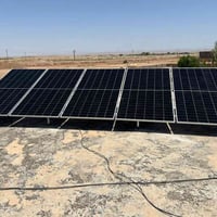 منظومة شمسية • مندلي الجسر • ألواح 620 واط