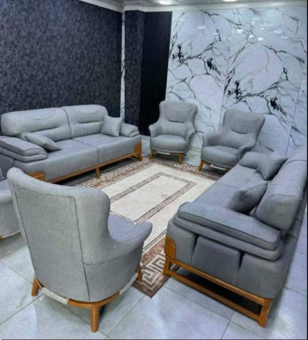 طخم مودرن مستورد 
تصميم الاول ٣+٣+٢+١+١
تصميم الثاني ٣+٣+١+١+١+١
مجموع ١٠مقاعد كل موديل 
خشب چام روسي 
قاعده كاندس مطاط
اسفنج ضغط عالي
قماش درجة اولى
المنشاء الايراني اصلي
عنوان  //ديالى الخالص هبهب 
للحجز والاستفسار مراسلة الصفحة أو واتساب،
***********
يوجد لدينا توصيل 🚚 للمحافظات
