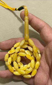 مسباح كهرب • كصة صنوبرية • ٥٥ حبة