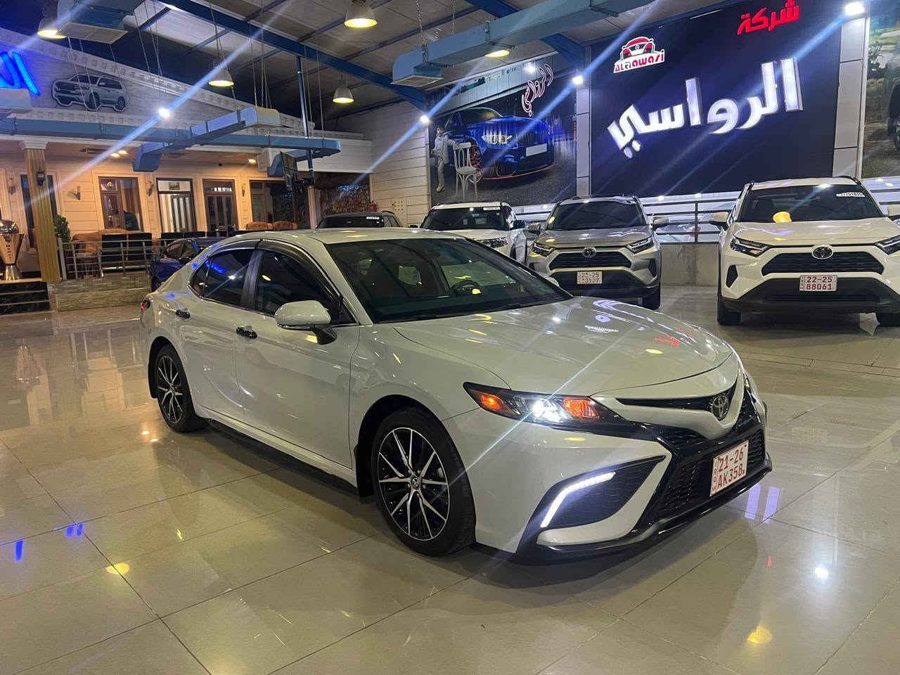 النوع : تويوتا كامري SE
اللون: سمنتي 

الموديل::2024

عداد المسافة: 34 الف مائل

السعر المطلوب --248

السياره ....كلين بدون ضرر بدون تبديل بدون صبغ

كافة الايرباكات سليمة 100٪؜

السيارة كاتي تترقم شمال (اربيل- دهوك- سليمانية)

الموصفات : SE

كرسي جلد بلادي
كراسي كهرباء 
تحكم ستيرن
رادار امامي رادارات جانبية
داخل لونين
قياده ذاتيه
تحديد مسار
مانع انزلاق
شاشه كبيره ايباد
لايت زنون
وباقي المواصفات معروفه

العنوان كركوك معرض الرواسي لتجاره السيارات 

للاستفسار والاتصال على الرقم...... ***********
