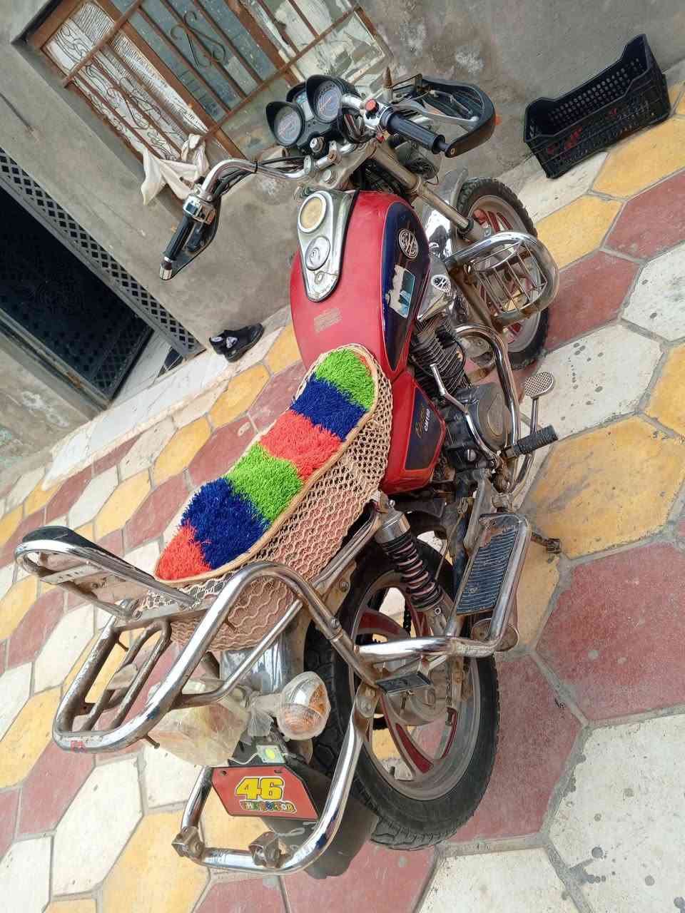 السلام عليكم دراجه تايموته اصل اللبيع موديل 2019 مكينه جديده برغي مامفتوح بيها اوراق اصوليه من مجمع الكرار العنوان ناصريه مركز السعر 750 وبيها مجال ‏‪***********‬‏
