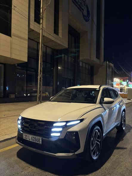 هونداي توكسان خليجي (2025) أبيض.
ضمان شركة الاولى موتورز.
بعدها داخل الضمان.
ماشية (1.000km) فقط على حالة الزيرو.
كفالة عامة  على حالة الزيرو.
فول مواصفات قمارة حديد.
كشن تبريد + ويل 19

رقم بغداد تحويل مباشر.
الموقع بغداد. الكرادة.
السعر (245$) فقط.
للاستفسار الاتصال او مراسلة واتساب:-

***********
