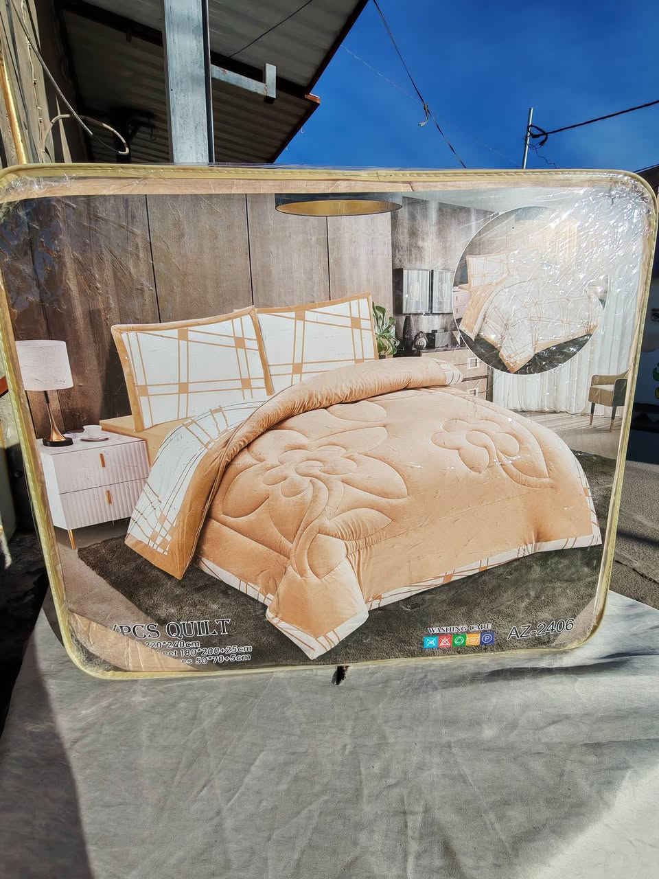 #عرض_خاص
#ديباج_فرو_3_قطع
القياس الديباج 220*240
كفر دوشك 200*180
المخدة 50*70
السعر  30 الف دينار 🇮🇶💵 
التوصيل 🎈 مجاني 🎈 داخل ناحية العباسية  🚚
يوجد توصيل كافة محافظات العراق 
للحجز : يرجى ارسال رقم هاتف و عنوانكم كامل 
مجمع رشيقة للمواد المنزلية
للحجز والاستفسار مراسلة الرقم وات ساب 
*********** 
العنوان النجف الاشرف - ناحيه العباسية - الشارع المؤدي لمأكولات ضمير  نهايتة على الجانب الايسر -قرب روضة الياسمين
