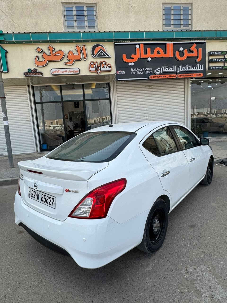 سلام عليكم 
نيسان سني هندي ام البليته الزركه مديل 2024 ماشيه 80 الف 
رقم اربيل تحويل او وكاله 
السياره بيه مدكر وبنيد تبديل ضربه خفيفه 
ومكانين بارد 
سعرهااا 108 ورقات وبيه مجال 
مكان السياره بصره تنومه 

‭0773 933 3934‬
