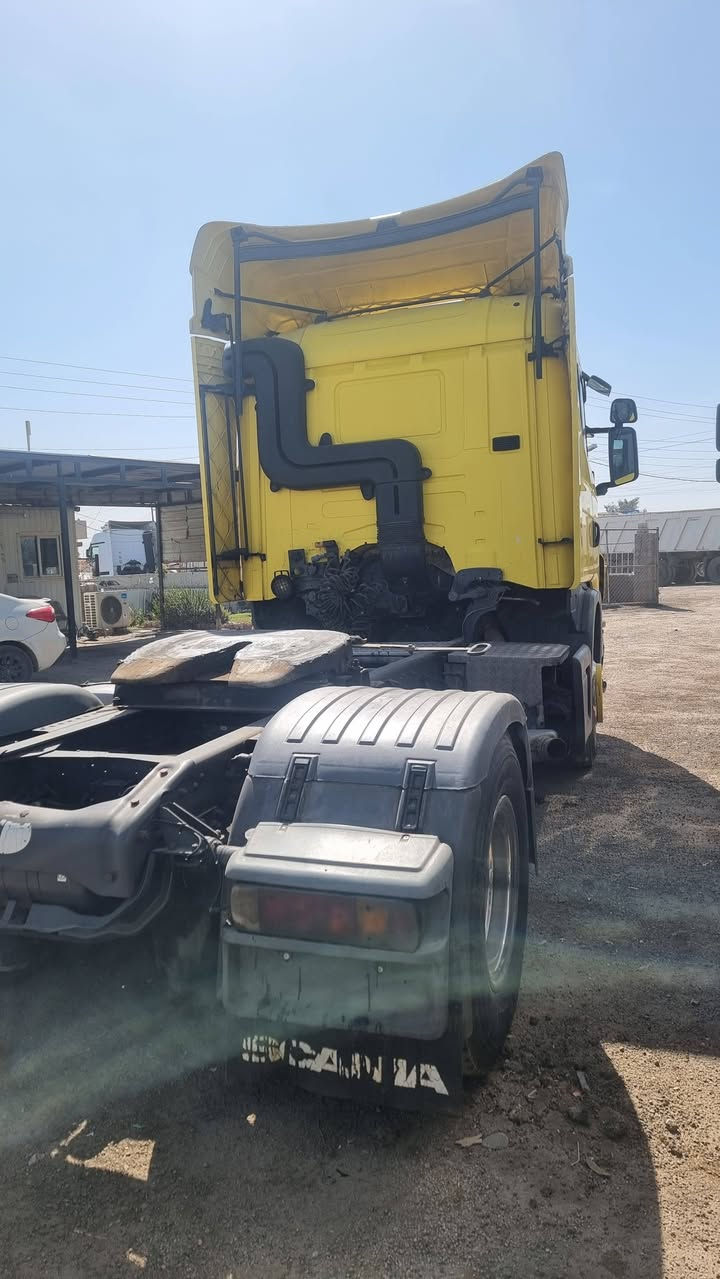 سلام عليكم
للبيع سكانيا 420 دبل قماره
سنويه جديده مديل, 2009
رقم  دهوك مسجله صهريج 
ثلاث محاور 3 سياره جاهز 
السعر 230ورقه مكان بغداد 
***********
***********
