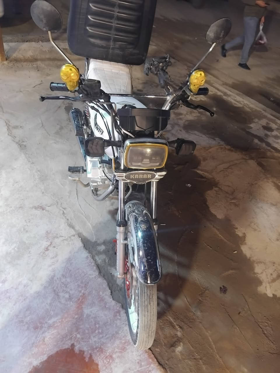 سلام عليكم دراجه يراني مديل ٢٠٢٥سعر ٧٠٠بيهه مجال مكاني بغداد حي اور الرقم *********** فقط تصال   *********** واتساب
