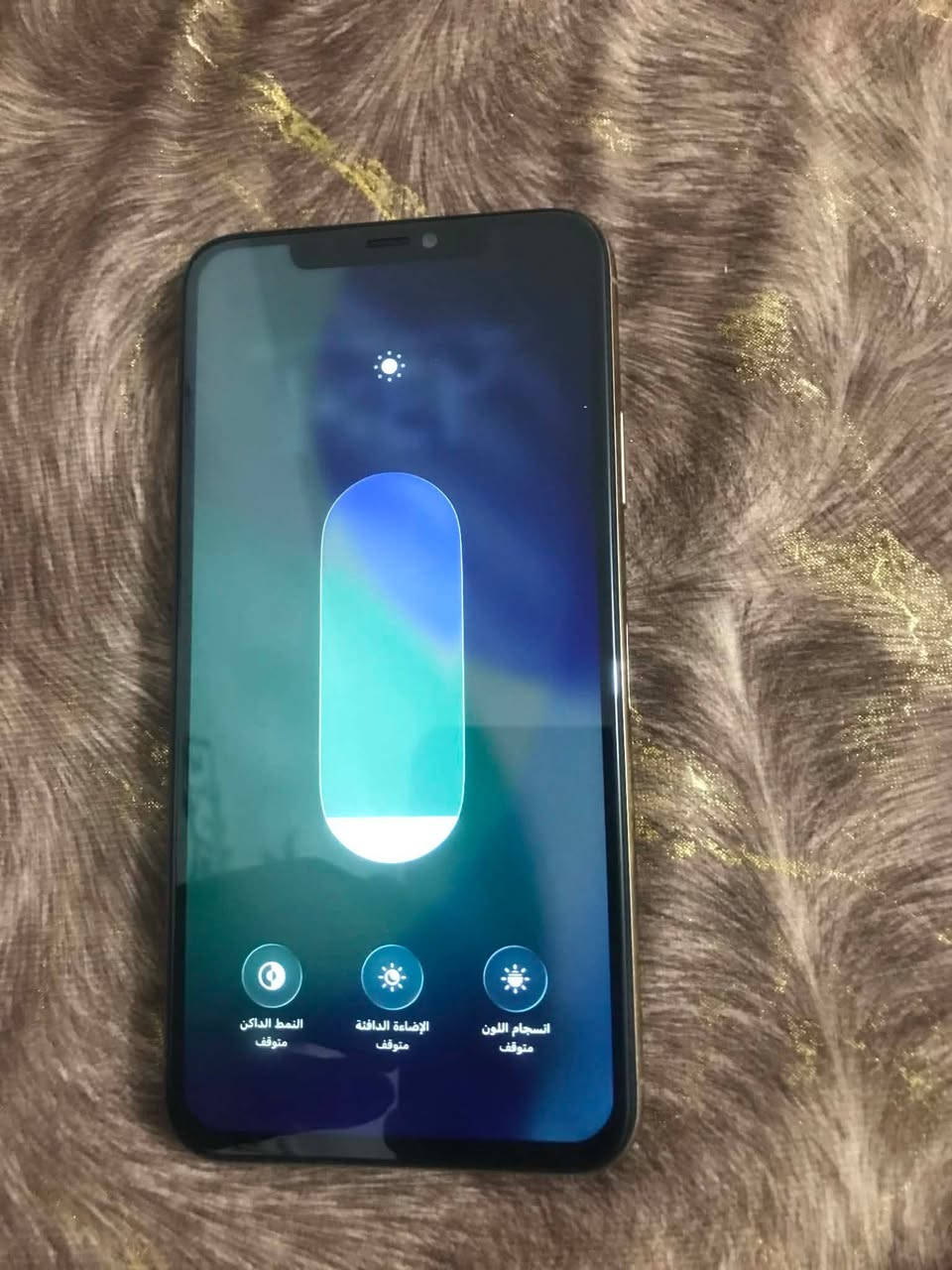 ايفون ١١ برو ماكس دبل خط مبدل شاشه وبطاريه حلوات كله شغال ذاكره٦٤ بطاريه١٠٠ مكاني حله سعر ١٦٠ قفل من لاخير ***********
