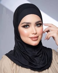 حجاب الاميره فيزون • اسود • توصيل لجميع المحافظات