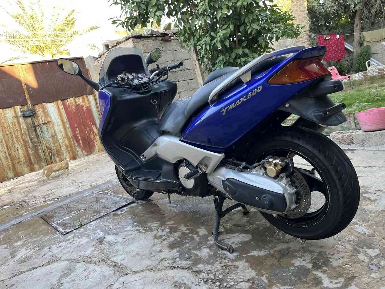 Tmax 500 2007
دراجه مكفوله مكينه و كفر كله ابلاد 
شلعه معدل 
دهل كله امزويل بانزين محسن اكزوز يوشماره 
عنوان بغداد رقم هاتف ***********
رقم وتساب ***********
