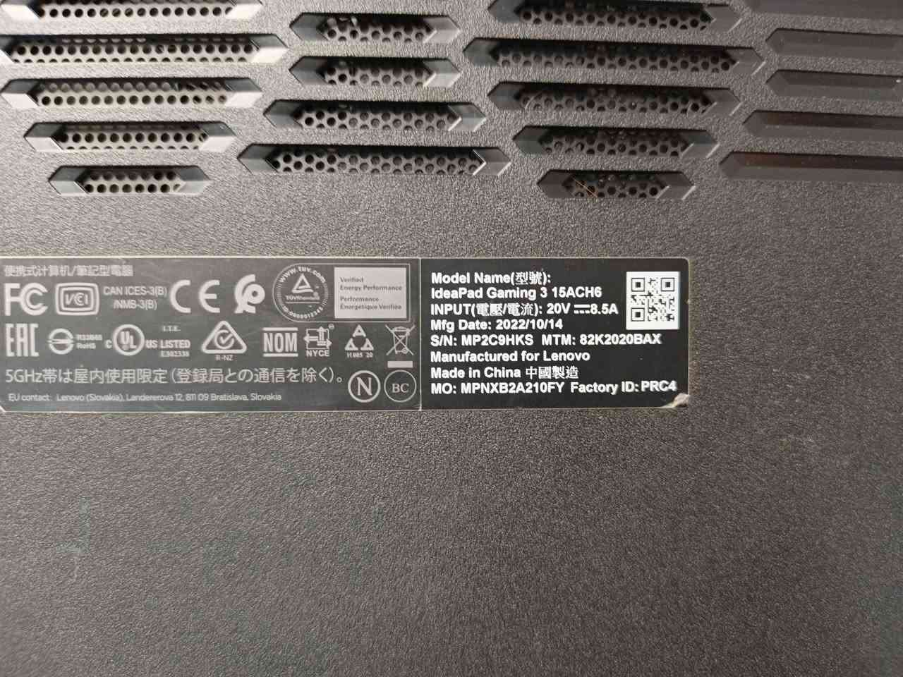 🔥 أداء قوي للألعاب والشغل الثقيل
⚙️ المعالج: AMD Ryzen 7 5800H
🎮 كرت الشاشة: NVIDIA RTX 3060 – 6GB
🧠 RAM: 16GB
⚡ التخزين: SSD 512GB
📅 موديل: 2022
✅ الحالة: استخدام نظيف وأداء ممتاز
🎯 مناسب للألعاب الحديثة، التصميم، المونتاج، والبرمجة
📩 للتواصل خاص / واتساب
***********
السعر : 950 الف
