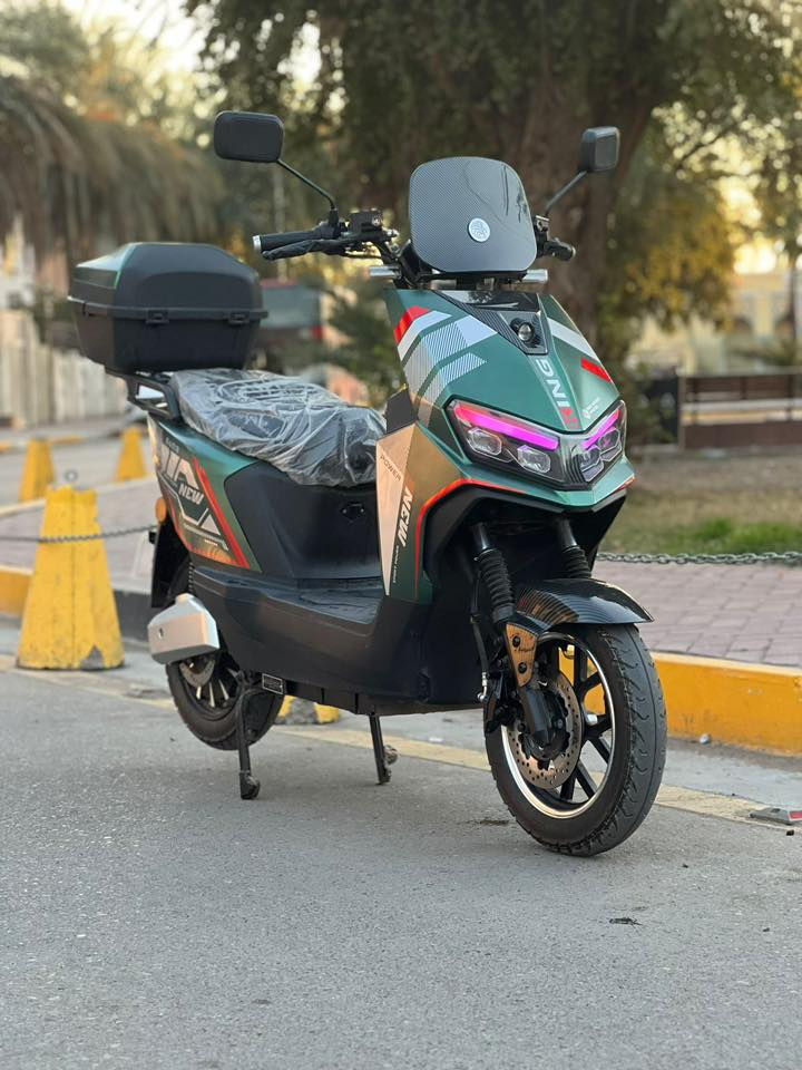 سلام عليكم شباب دراجه شحن البيع ليثيوم شركه الصقر دراجه  مستخدمه 12 يوم من  أخذتها وصل المعرض موجود   دراجه ع وضع الشركه زيرو امانت الله ورسوله  تجي وشوف بعينك دراجه عالميه والله 🔥 مواصفاتها. تخبل 

الموديل2026
البطاريه ليثيوم فوسفات الحديد 
التحويلات 1.2.3
السرعه 85
ملف 2000W
 اطارتً جوبلس 
نشره ليله 
بريكات دسكات دهن هدروليك 
درع حديد 
تشغيل عن بعد 
جهاز إنذار 
قفل ستيرن 
جنطه خلفيه 
مساحه تخزين تحت الكشن كبيره 
أشاير رباعيه 
نضام رجوع ال خلف R
نضام ABS
نضام USB
شاحنه تدعم الشحن السريع  ولايقاف ذاتي 
لونها مميز كلش 
الدراجه مشحونه3مرات فقط  
كشن vib
دراجه تخبل والله 

اي استفسار اتصال

0774 057 4015

العنوان بغداد
