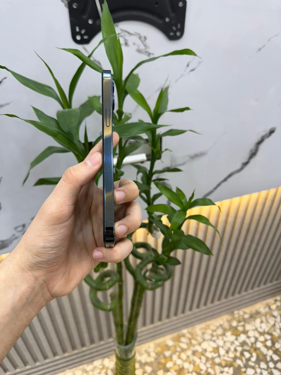 أيفون 12 برو ماكس بدون اي شخوط وضربات
ذاكرة 256
نموذج M
بطارية 100 
الجهاز شرق اوسط ماستر AAA 
 بصمة الوجه شغالة 
 مبدل شاشة اصلية فقط تاخذه وتفحص اذا تجاري يرجع 
السعر ٣٤٠ بي مجال 
وياه حافظة ١٧ برو ماكس وجامة مضلل 
عنواني بغداد حي اور ***********
