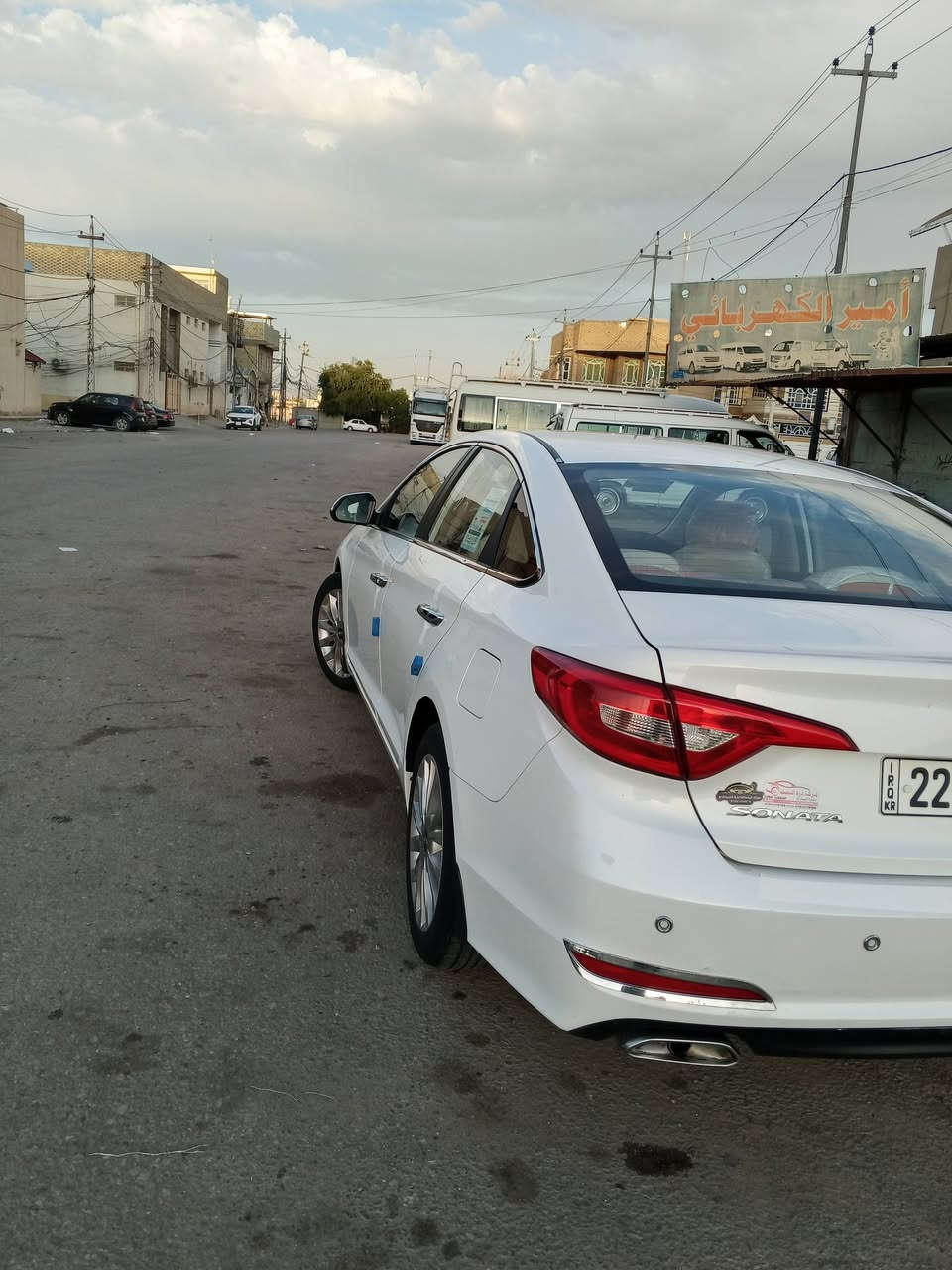 سلام عليكم سوناته للبيع 2015رقم اربيل الجديد كفاله عامه مكان سياره نجف ***********
