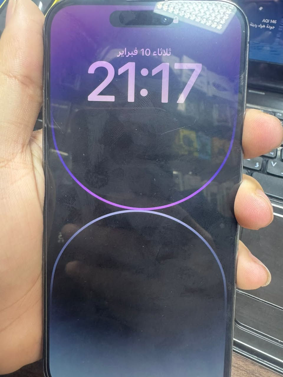 سلام عليكم ايفون ١٤ برو ماكس للبيع دبل خط ذاكره ٥١٢ بطاريه ٨٤ مكاني بغداد ***********
