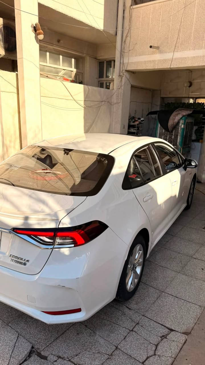 سلام عليكم كورلا 2023 هايبرد شكل الخليجي  علامه زركه فول مواصفات  رقم بغداد بسمي
السياره ماشيه ٥٩ الف حقيقي 
مواصفاتها
داخل جلد لونين ماروني واسود 
بصمه
فتحه 
شاشه كار بلاي
كامره دواره
نضام ترحيب 
تحديد مسار 
رادار امامي
السياره كلشي مناقصها واحلا من الصور 
السياره مكفوله من تكحيل وصبغ عدا مكانين صغار كلش بيدي ار 
بداير الجاملغ الامامي ٤ اصابع وبالباب الخلف السائق اقل الشبر 
فقط ذني وثنينهن مامبينات 

السعر ١٣٨ بيها مجال بسيط حك الجيه 
مكاني بغداد الجديده 
***********
