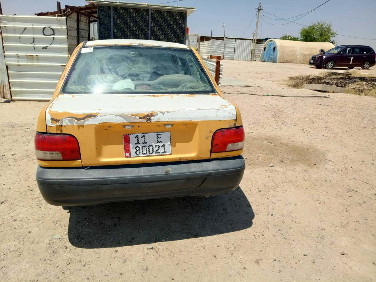 سلام عليك
سايبه ٢٠١٣ مصفره هيئه وغرامات كامله رقم انكليزي بغداد كير ومكينه مكفولات  

للاتصال ***********
