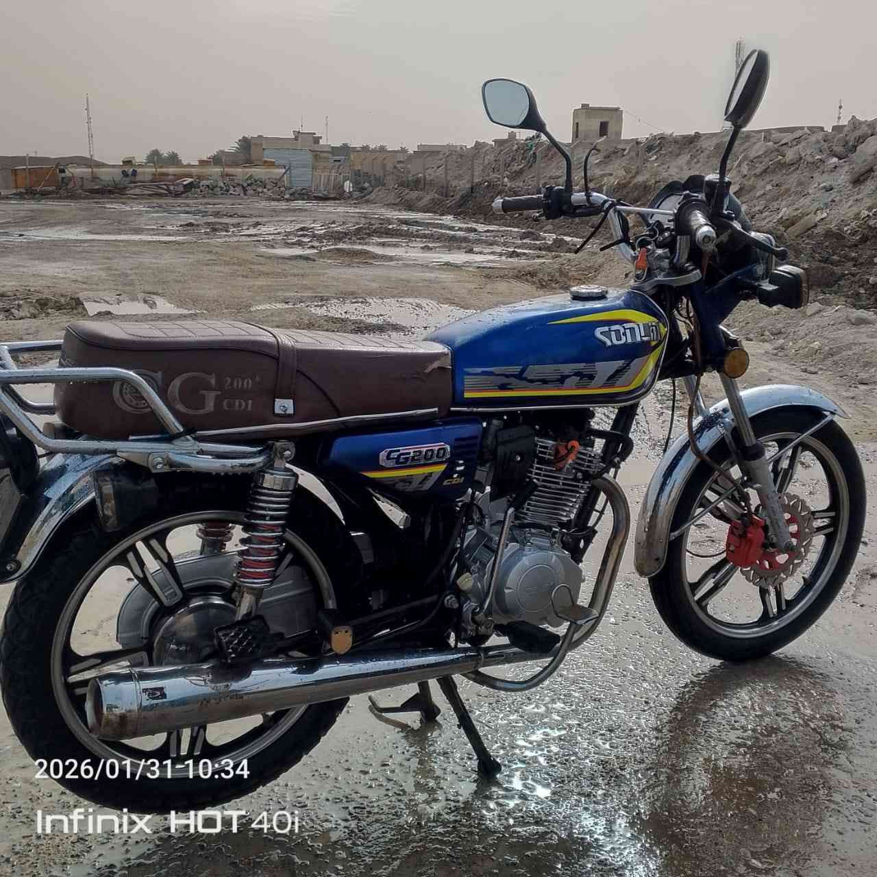 سلام عليكم متاح للبيع دراجة موديل 24 محرك 200 شلعة معدل تشك بصمة تشقيل عن بعد  دراجة تخبل  تخم تاير لايت عالي ناصي فدرالية تعرض شاشة كهربائيات كلشي شقال اوراق موجودة السعر 700المكان بغداد يم جسر الدوار الشراي يتصل. ***********/
