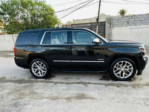 ‏اللهم صل على محمد وآل محمد
إسلام عليكم تاهو موديل 2016 الون اسود 
سياره رقم أربيل بسمي تريد تحويل تريد وكاله خادم 
السعر 268 وماكو هيج سعر وحادث بل خير الصير من نصيبه 
سياره حادثها جاملق الخلفي والجنطه بدون يرباك يعني كفاله من اليرباك شرط البجم كبس بدون دكه 
صور الحادث مرفقه ويا المنشور سونار مرفق ويا المنشور فقط حادث مريكه البنيد والباب والجاملق فقط رش صبغ 
سياره ماصفاتها معروفه 
محرك 5300
سياره قاصه جكمجه
كشنات كهرباء ⚡️ 
سبعه راكب 
تلث قطع تبريد 
ويل كب كروم 22 
معروفه مواصفاتها LT
العنوان بغداد الدوره 
الهاتف ***********
