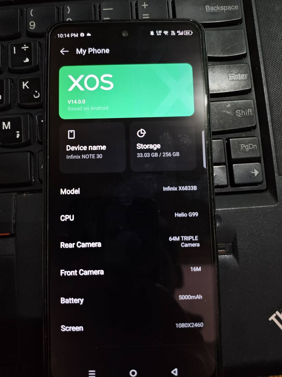 السلام عليكم
جهاز انفنكس نوت 30 ذاكره 256 نظافه 99% مكفول من التصليح 

السعر 140 الف و يدلل الشراي


**إذا كنت صاحب هذا الإعلان وتريد حذفه لأي سبب، رجاءا أرسل رسالة إلى الدعم الفني**